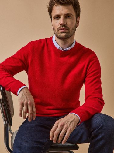 Pull col rond - Collection Cachemire - Cyrillus - Modalova