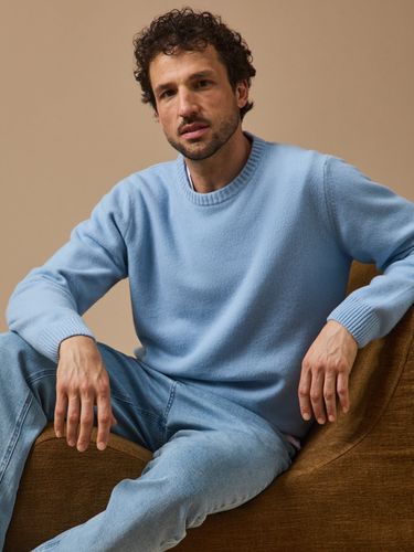 Pull col rond laine mélangée - Cyrillus - Modalova