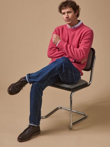 Pull col rond laine mélangée - Cyrillus - Modalova