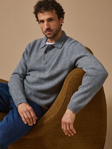 Pull col polo homme - Cyrillus - Modalova