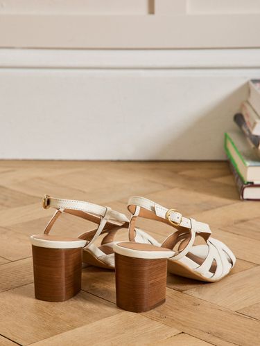 Sandales à talon haut cuir femme - Cyrillus - Modalova
