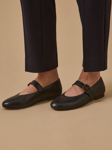 Ballerines à bride cuir femme - Cyrillus - Modalova