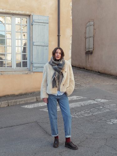 Derbies semelle crantée cuir femme - Cyrillus - Modalova