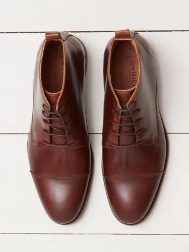 Boots lacées cuir homme - Cyrillus - Modalova