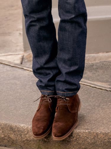 Derbies montants à lacets cuir - Cyrillus - Modalova