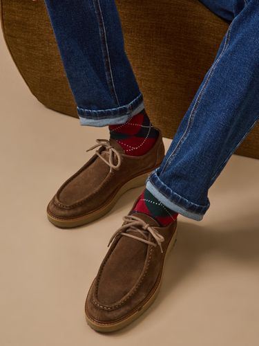 Derbies lacets croûte de cuir - Cyrillus - Modalova