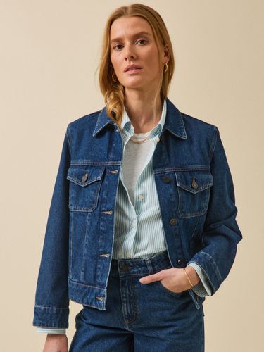 Veste en jean coton biologique - Cyrillus - Modalova