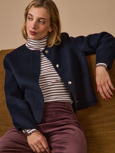 Veste lainage double face femme - Cyrillus - Modalova