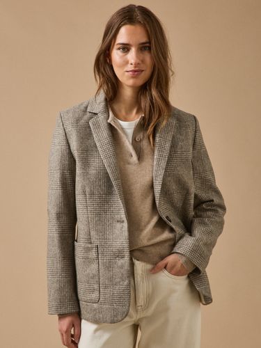 Veste prince de galles femme - Cyrillus - Modalova
