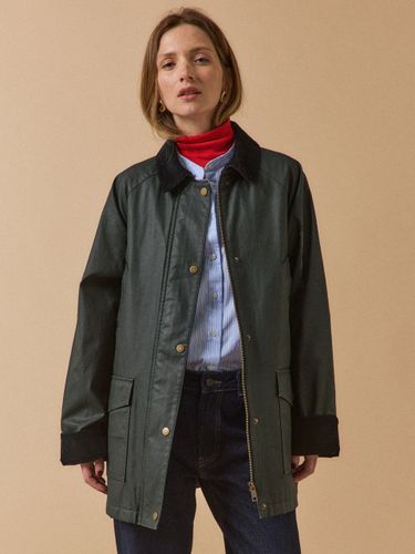 Veste femme coton enduit - Cyrillus - Modalova