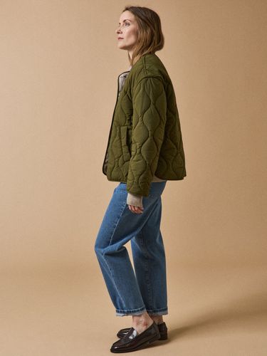Veste matelassée sans col femme - Cyrillus - Modalova
