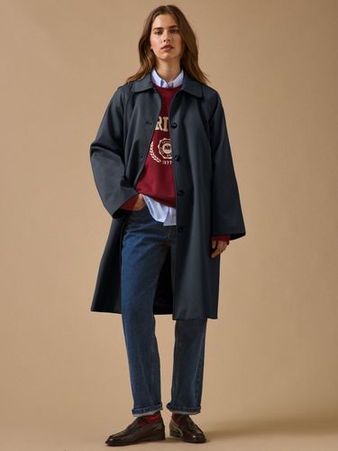 Trench long coton biologique femme - Cyrillus - Modalova