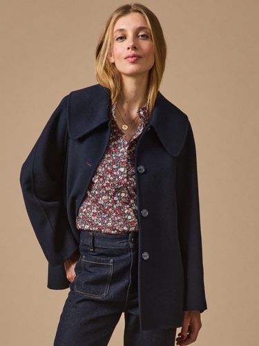 Manteau lainage double face femme - Cyrillus - Modalova