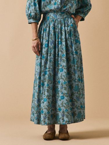 Jupe longue femme imprimé Flore - Cyrillus - Modalova