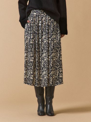 Jupe mi-longue femme imprimé Luna - Cyrillus - Modalova