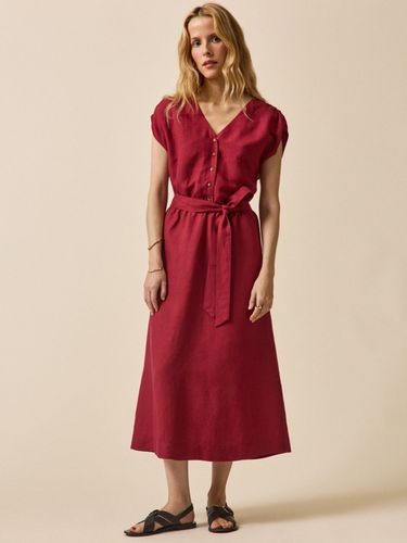 Robe sans manches lin et viscose - Cyrillus - Modalova