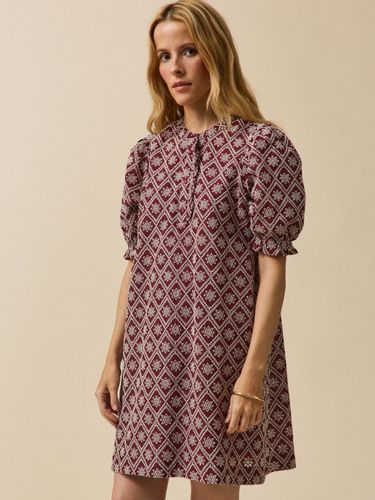 Robe courte broderie anglaise femme - Cyrillus - Modalova