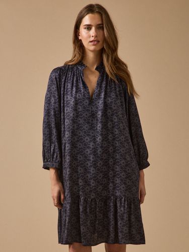 Robe courte imprimé Fleurs 60's - Cyrillus - Modalova