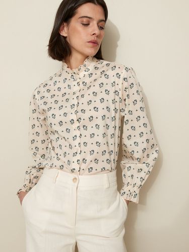 Chemise col volanté imprimé Molly - Cyrillus - Modalova