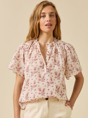 Blouse imprimé Thelma coton biologique - Cyrillus - Modalova