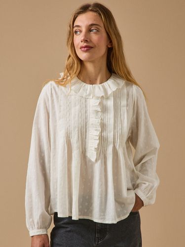 Blouse femme broderie anglaise - Cyrillus - Modalova