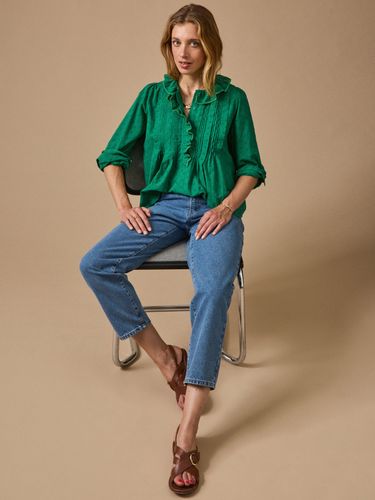 Blouse femme broderie anglaise - Cyrillus - Modalova