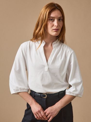 T-shirt blouse coton biologique - Cyrillus - Modalova