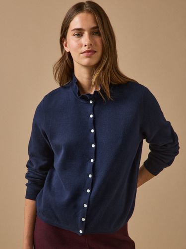 Gilet coton biologique et cachemire - Cyrillus - Modalova