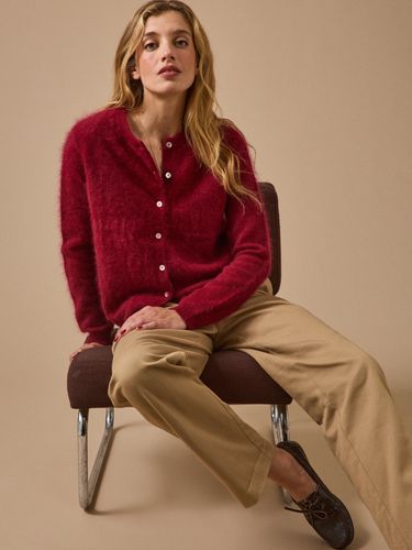 Gilet laine brossée femme - Cyrillus - Modalova