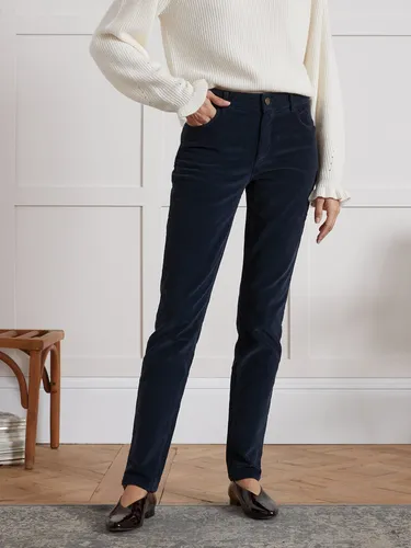 Pantalon slim velours femme Chloé - Cyrillus - Modalova