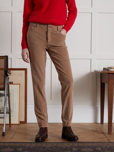 Pantalon slim velours femme Chloé - Cyrillus - Modalova