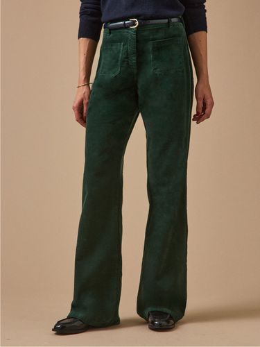 Pantalon flare Suzanne velours - Cyrillus - Modalova