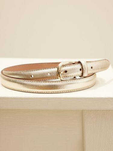 Ceinture fine cuir femme - Cyrillus - Modalova