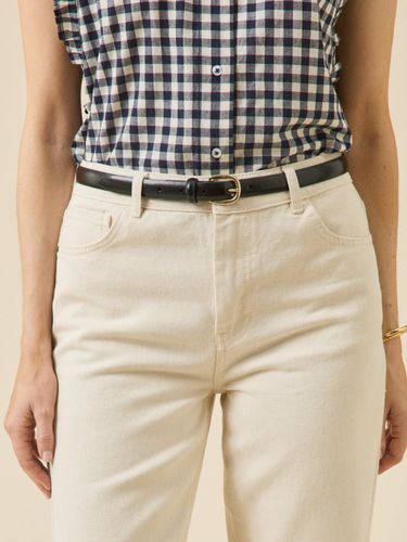 Ceinture fine cuir femme - Cyrillus - Modalova