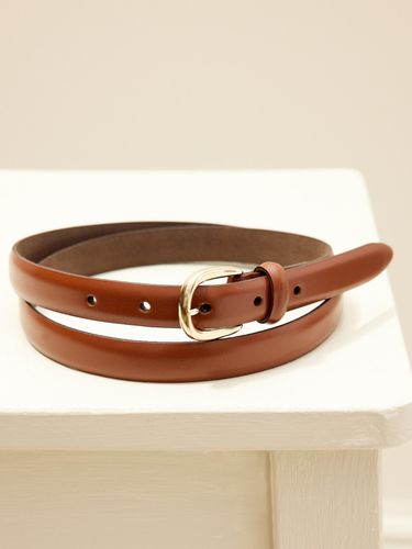 Ceinture fine cuir femme - Cyrillus - Modalova