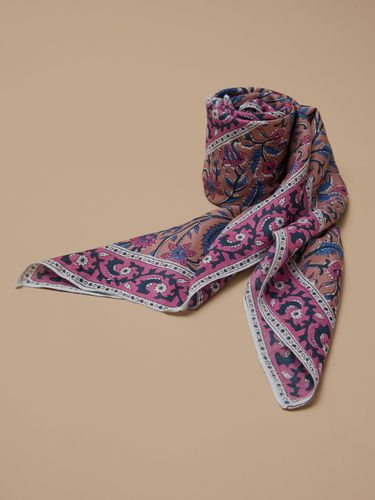 Foulard imprimé fleuri femme - Cyrillus - Modalova