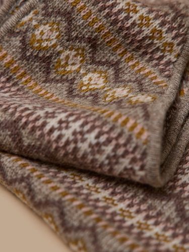 Écharpe triangle jacquard adulte - Cyrillus - Modalova
