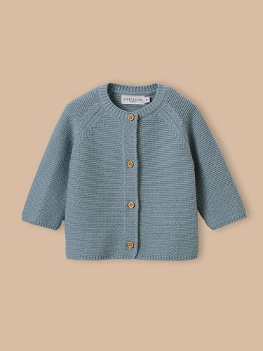 Cardigan en coton biologique et laine Bébé - Cyrillus - Modalova
