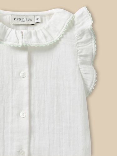 Blouse double gaze de coton Bébé - Cyrillus - Modalova