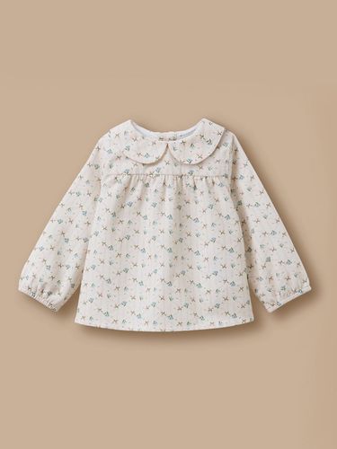 Blouse en velours imprimée Bébé - Cyrillus - Modalova