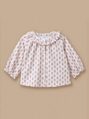 Blouse imprimée col volanté Bébé - Cyrillus - Modalova