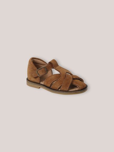 Sandales en croûte de cuir Bébé - Cyrillus - Modalova