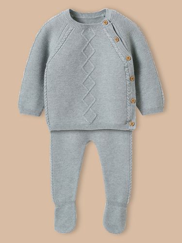 Ensemble naissance - Coton biologique et laine - Cyrillus - Modalova