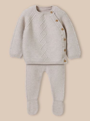 Ensemble naissance - Coton biologique et laine - Cyrillus - Modalova