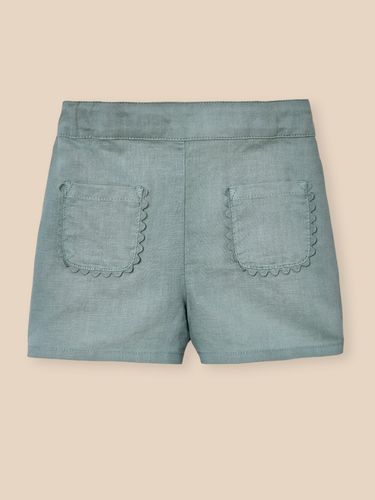 Short en lin et coton Bébé - Cyrillus - Modalova