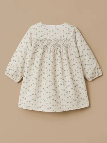 Robe imprimée en velours Bébé - Cyrillus - Modalova