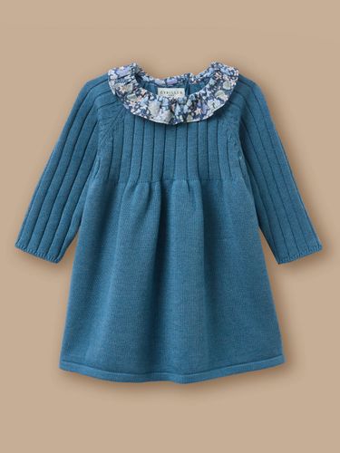 Robe tricot col Liberty Bébé - Cyrillus - Modalova