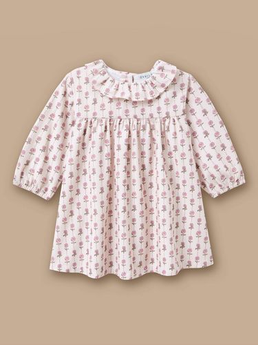 Robe imprimée en velours Bébé - Cyrillus - Modalova