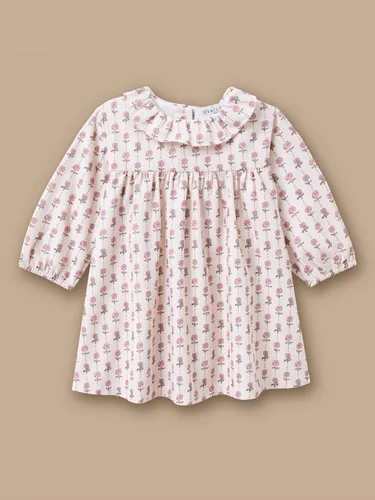 Robe imprimée en velours Bébé - Cyrillus - Modalova