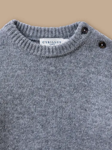 Pull en laine mérinos Bébé - Cyrillus - Modalova
